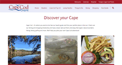 Desktop Screenshot of capecodonline.com
